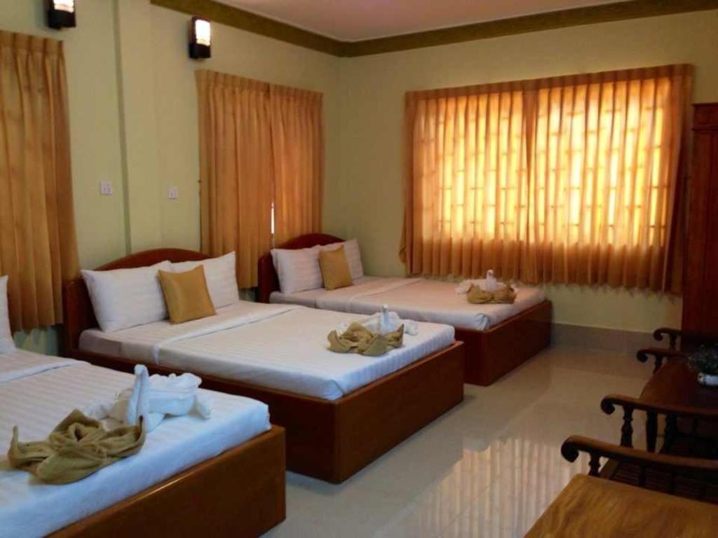 Apsara Guest House Kampot City Szoba fotó